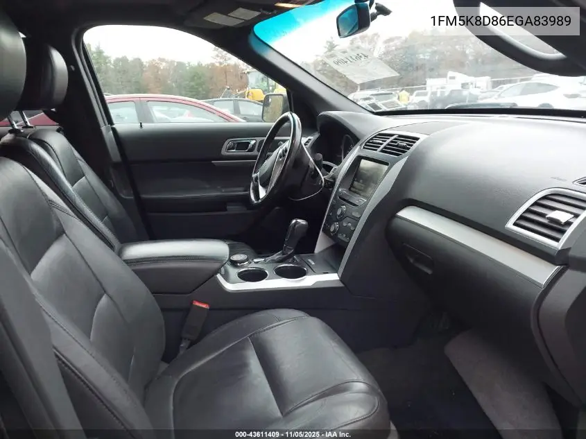 1FM5K8D86EGA83989 2014 Ford Explorer Xlt