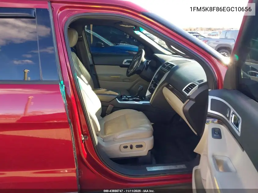 1FM5K8F86EGC10656 2014 Ford Explorer Limited