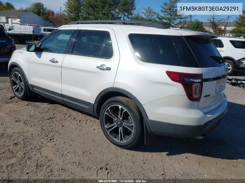 1FM5K8GT3EGA29291 2014 Ford Explorer Sport