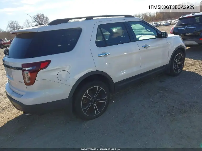 1FM5K8GT3EGA29291 2014 Ford Explorer Sport