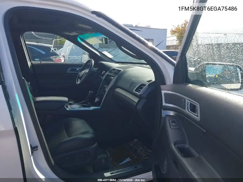 1FM5K8GT6EGA75486 2014 Ford Explorer Sport