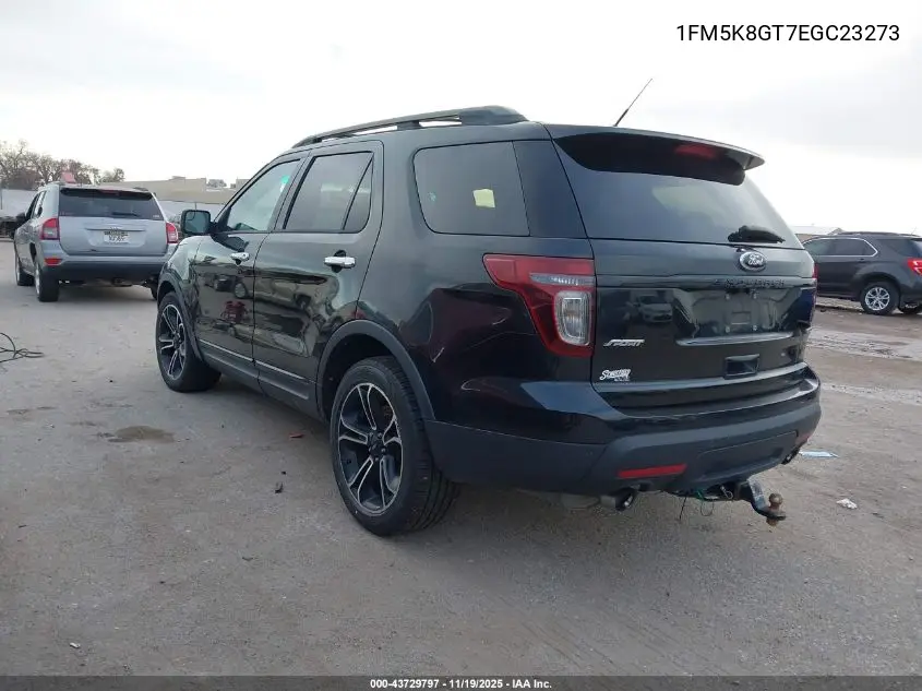 1FM5K8GT7EGC23273 2014 Ford Explorer Sport