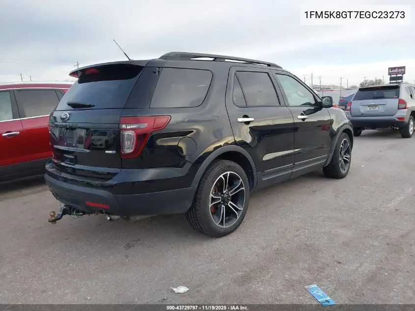 1FM5K8GT7EGC23273 2014 Ford Explorer Sport