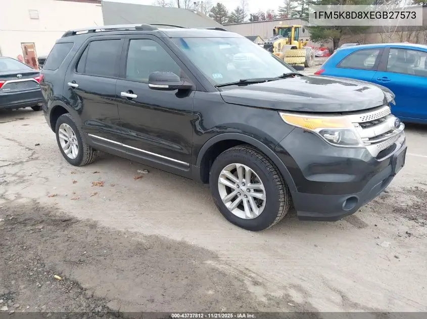1FM5K8D8XEGB27573 2014 Ford Explorer Xlt