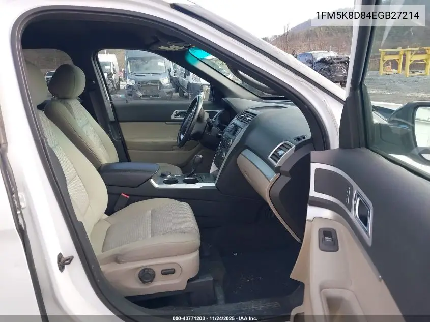 1FM5K8D84EGB27214 2014 Ford Explorer Xlt