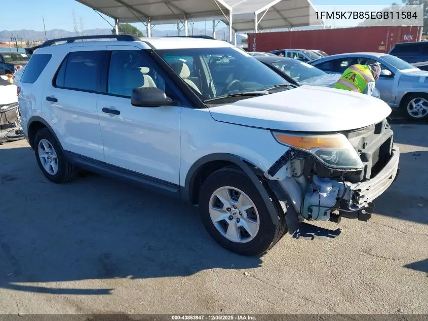 1FM5K7B85EGB11584 2014 Ford Explorer