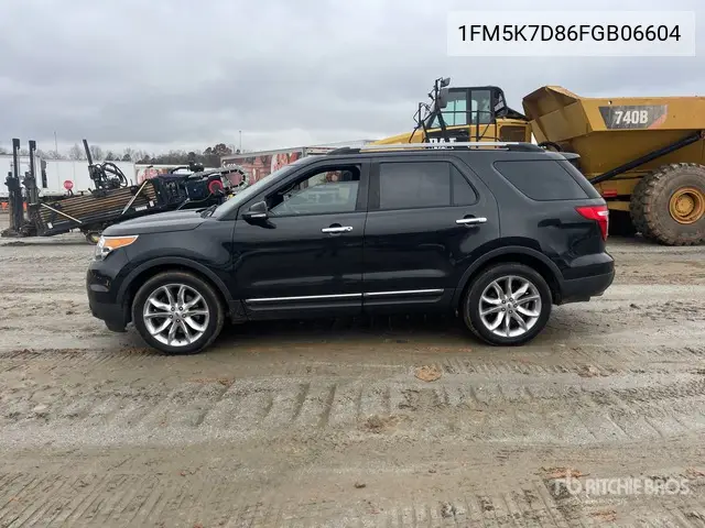 1FM5K7D86FGB06604 2015 Ford Explorer 2015 Ford Explorer Xlt Suv