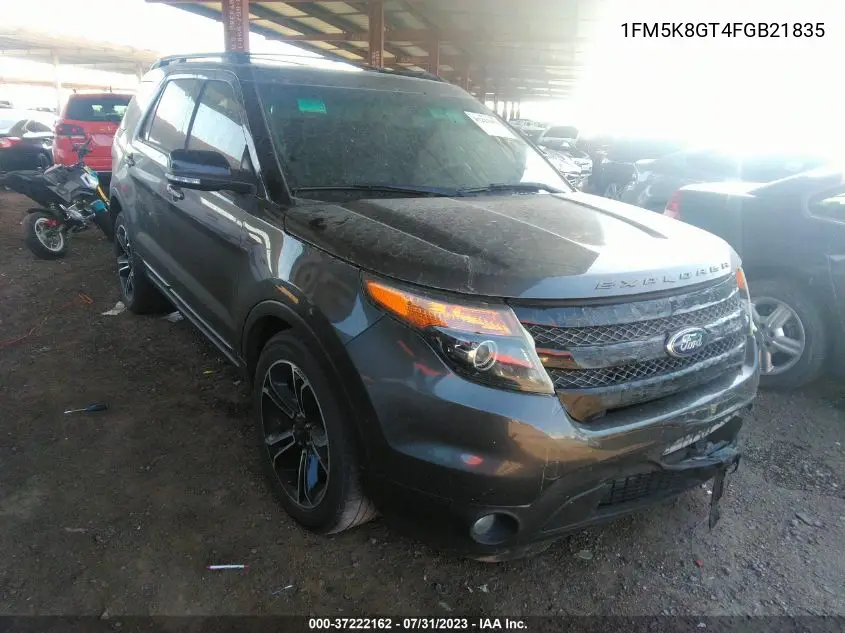 1FM5K8GT4FGB21835 2015 Ford Explorer Sport