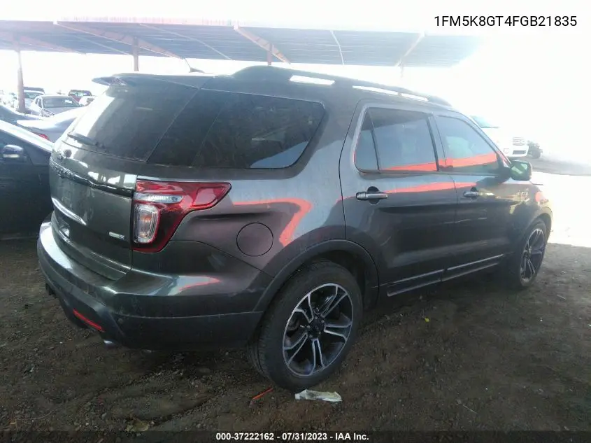 1FM5K8GT4FGB21835 2015 Ford Explorer Sport