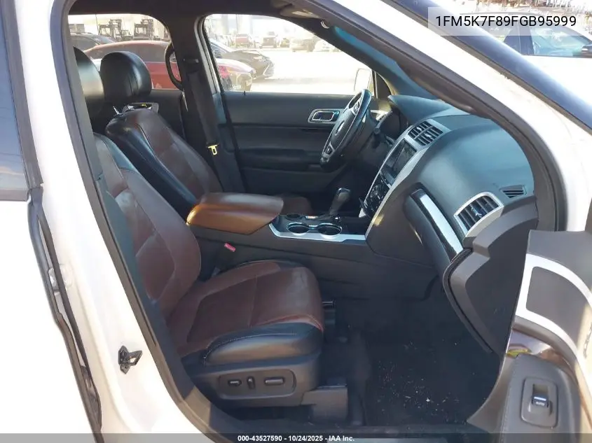 1FM5K7F89FGB95999 2015 Ford Explorer Limited