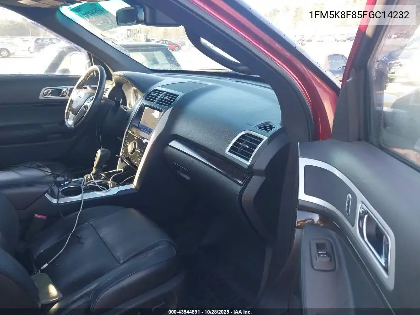 1FM5K8F85FGC14232 2015 Ford Explorer Limited