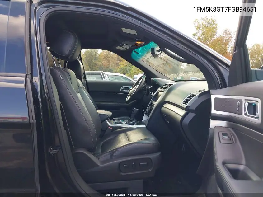 1FM5K8GT7FGB94651 2015 Ford Explorer Sport
