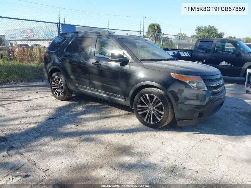1FM5K8GT9FGB67869 2015 Ford Explorer Sport