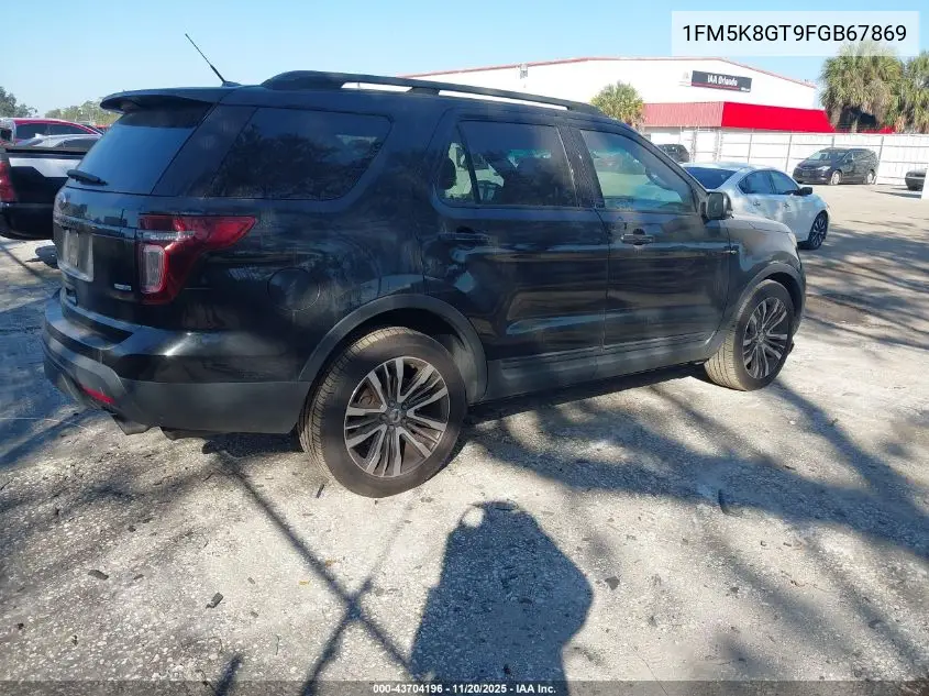 1FM5K8GT9FGB67869 2015 Ford Explorer Sport