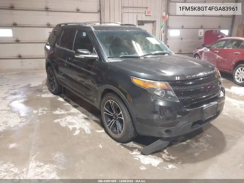 1FM5K8GT4FGA83961 2015 Ford Explorer Sport