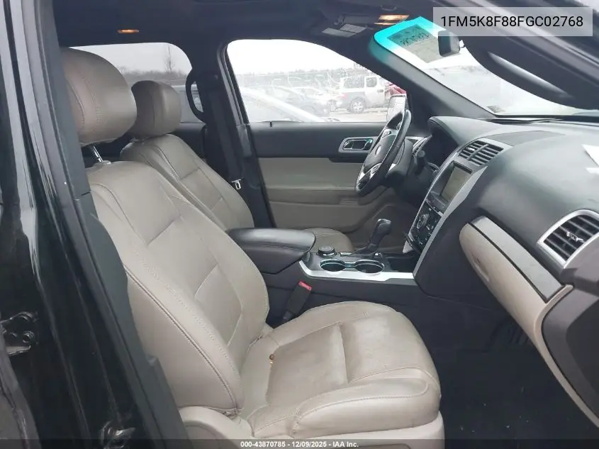 1FM5K8F88FGC02768 2015 Ford Explorer Limited