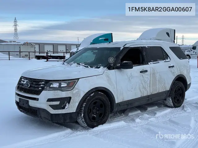 1FM5K8AR2GGA00607 2016 Ford Explorer 2016 Ford Explorer 4Wd Suv