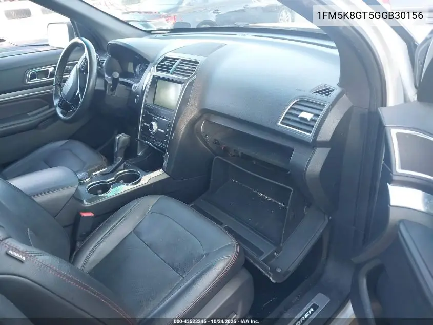1FM5K8GT5GGB30156 2016 Ford Explorer Sport