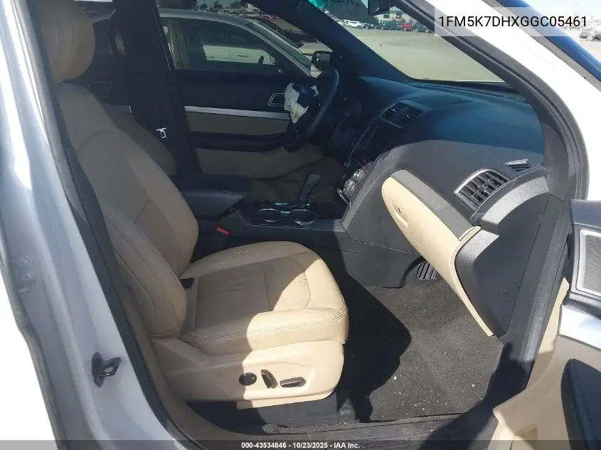1FM5K7DHXGGC05461 2016 Ford Explorer Xlt