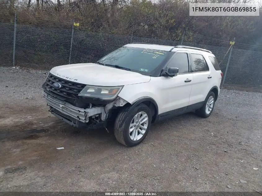 1FM5K8GT6GGB69855 2016 Ford Explorer Sport