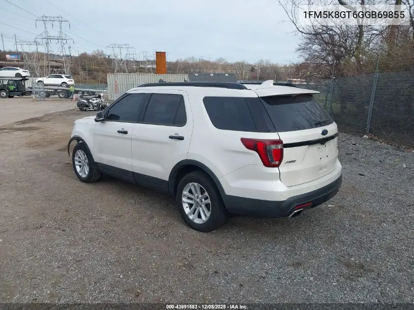 1FM5K8GT6GGB69855 2016 Ford Explorer Sport