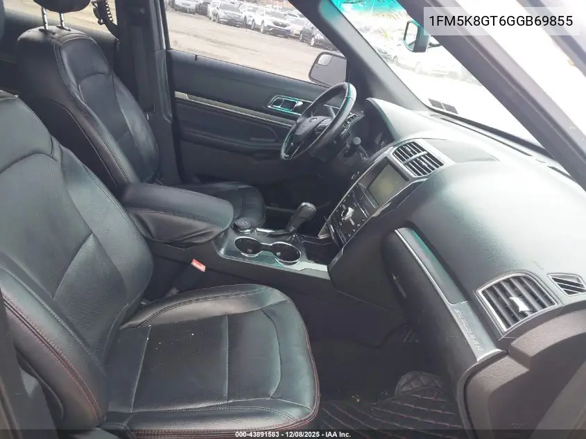 1FM5K8GT6GGB69855 2016 Ford Explorer Sport
