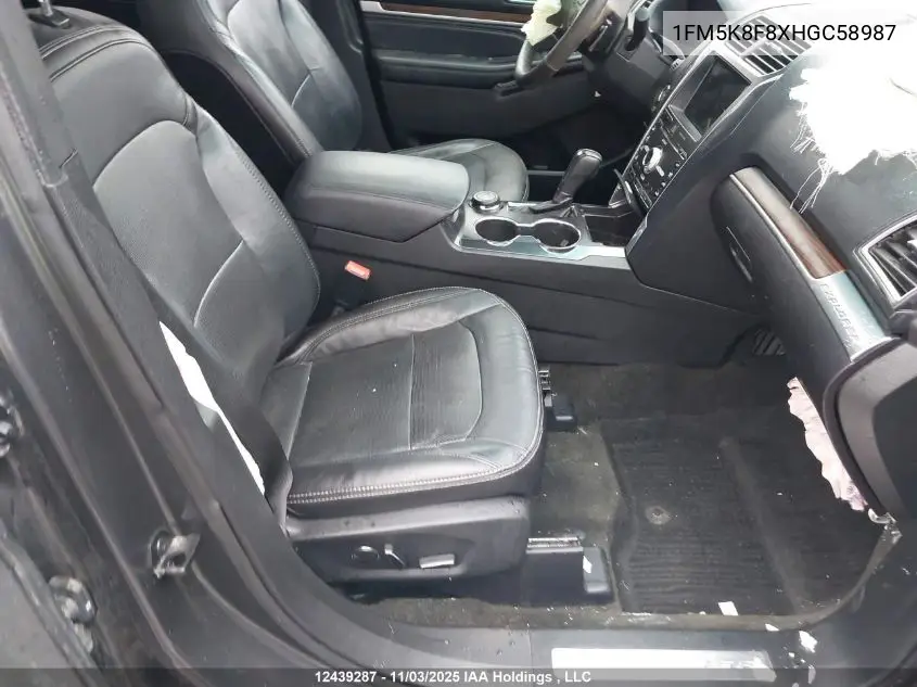 1FM5K8F8XHGC58987 2017 Ford Explorer Limited