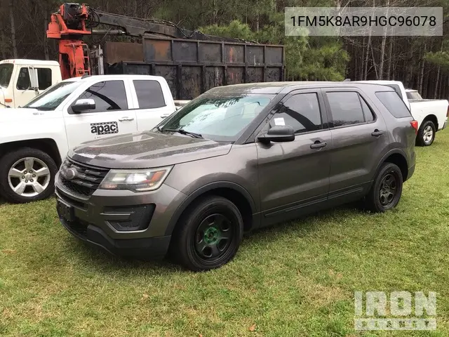 1FM5K8AR9HGC96078 2017 Ford Explorer 2017 Ford Explorer Awd Suv