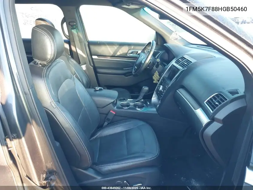 1FM5K7F88HGB50460 2017 Ford Explorer Limited