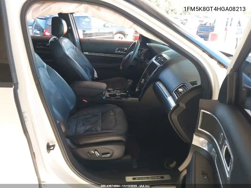 1FM5K8GT4HGA08213 2017 Ford Explorer Sport