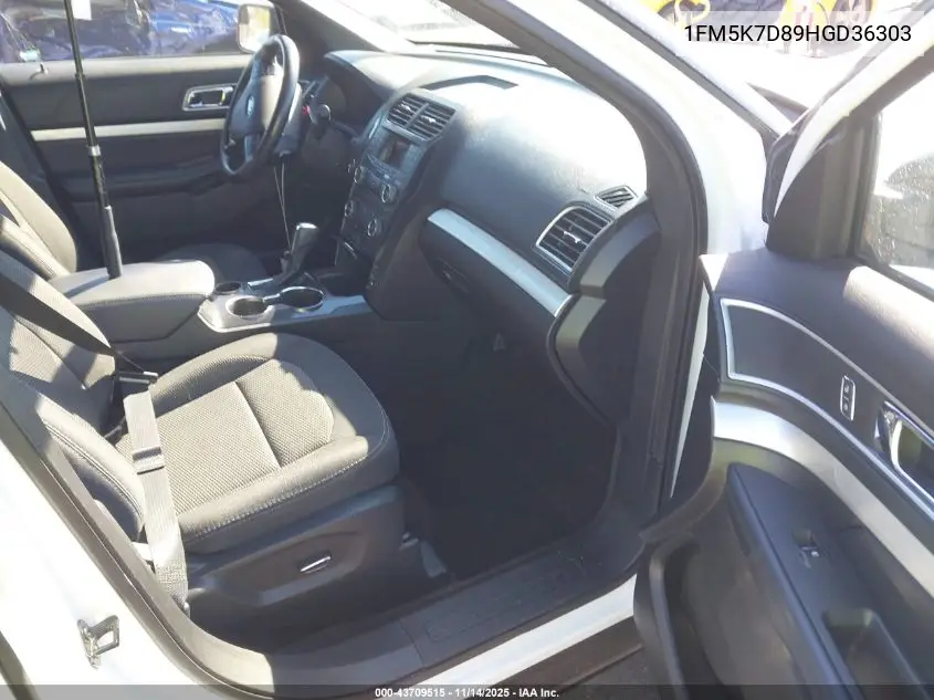 1FM5K7D89HGD36303 2017 Ford Explorer Xlt