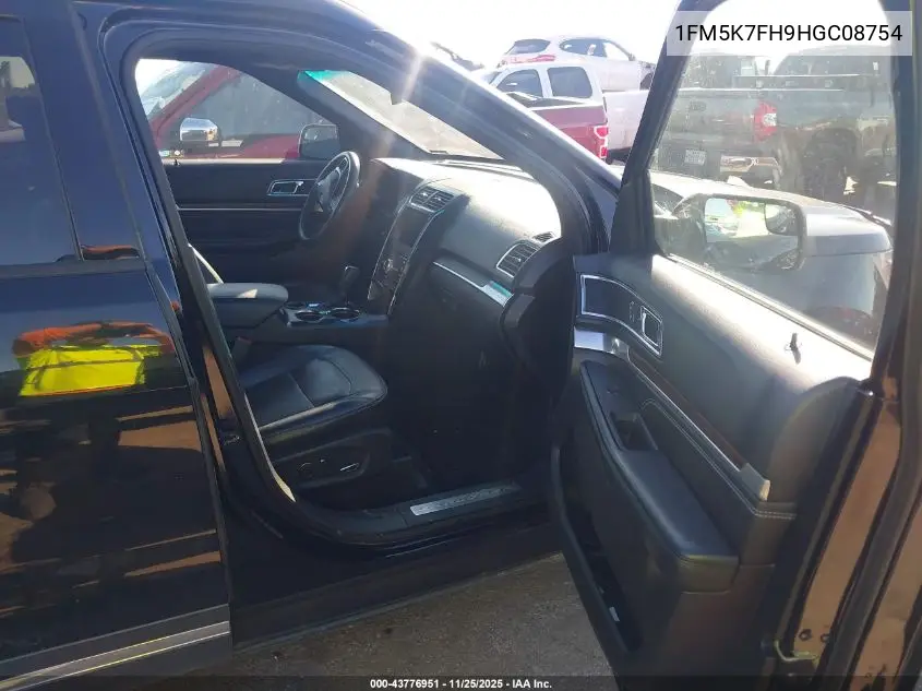 1FM5K7FH9HGC08754 2017 Ford Explorer Limited