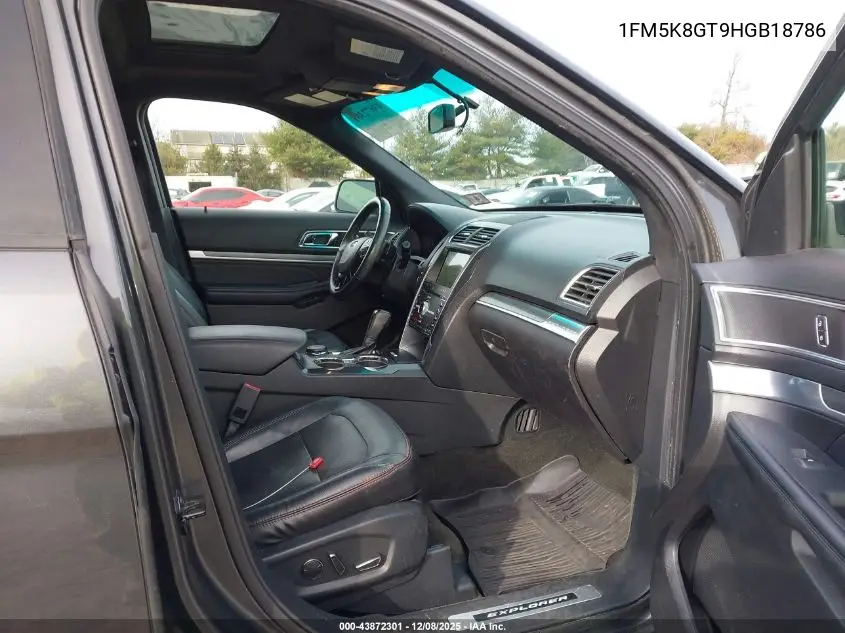 1FM5K8GT9HGB18786 2017 Ford Explorer Sport