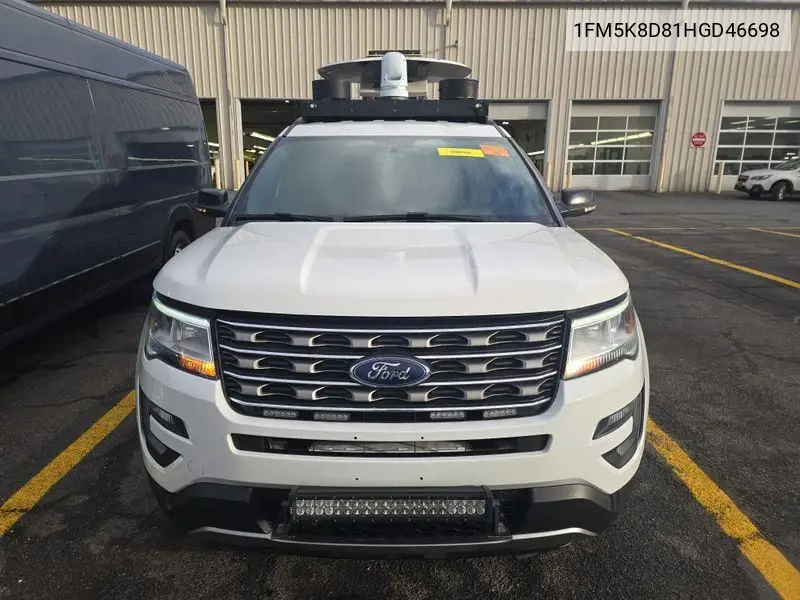 1FM5K8D81HGD46698 2017 Ford Explorer Xlt