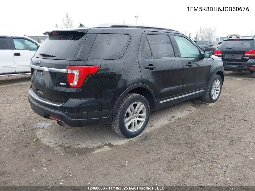 1FM5K8DH6JGB60676 2018 Ford Explorer Xlt