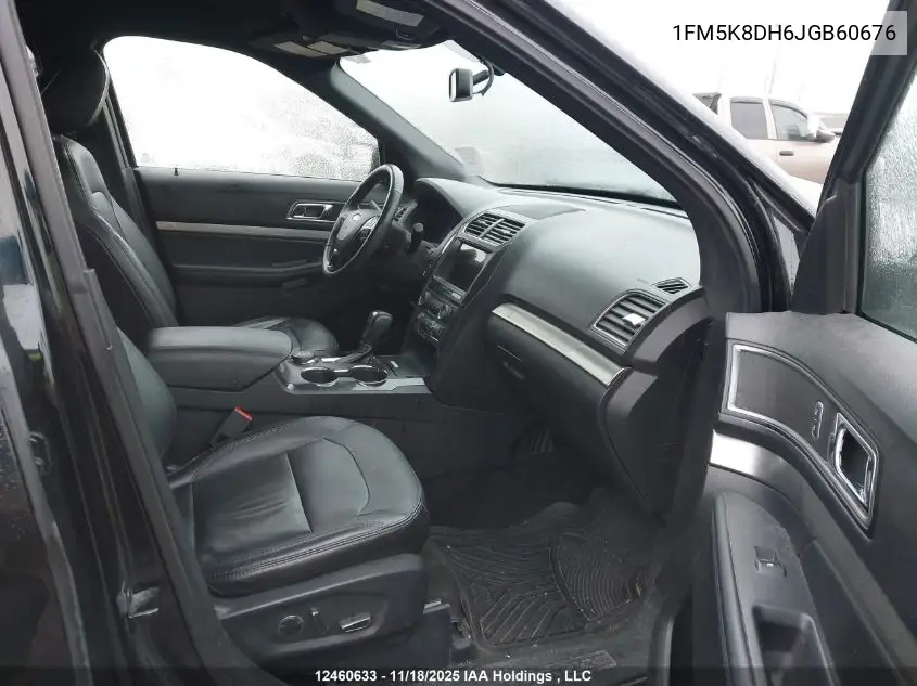 1FM5K8DH6JGB60676 2018 Ford Explorer Xlt