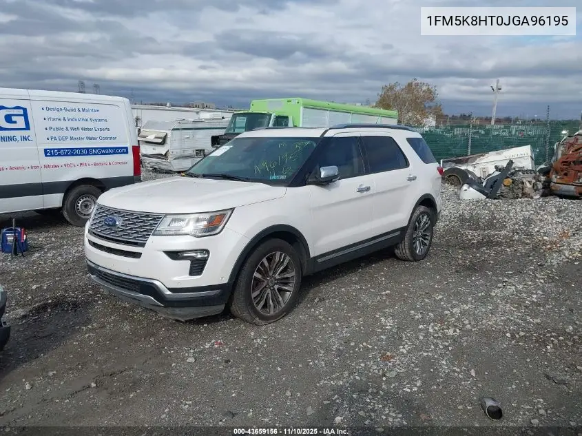 1FM5K8HT0JGA96195 2018 Ford Explorer Platinum