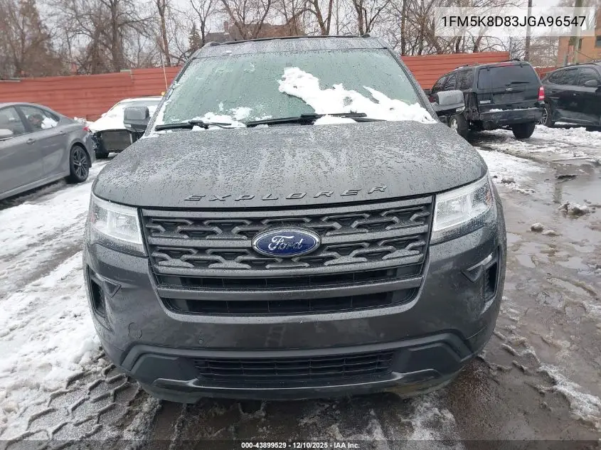1FM5K8D83JGA96547 2018 Ford Explorer Xlt