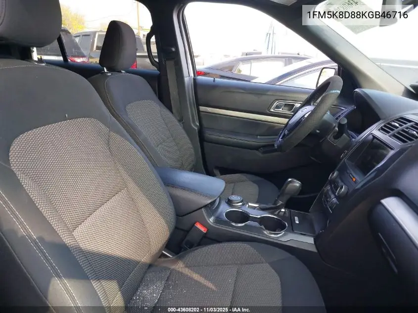 1FM5K8D88KGB46716 2019 Ford Explorer Xlt