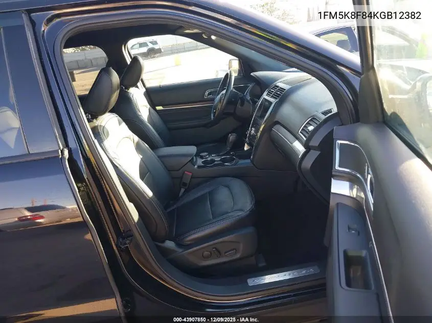 1FM5K8F84KGB12382 2019 Ford Explorer Limited