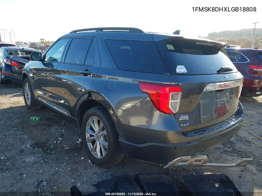1FMSK8DHXLGB18808 2020 Ford Explorer Xlt