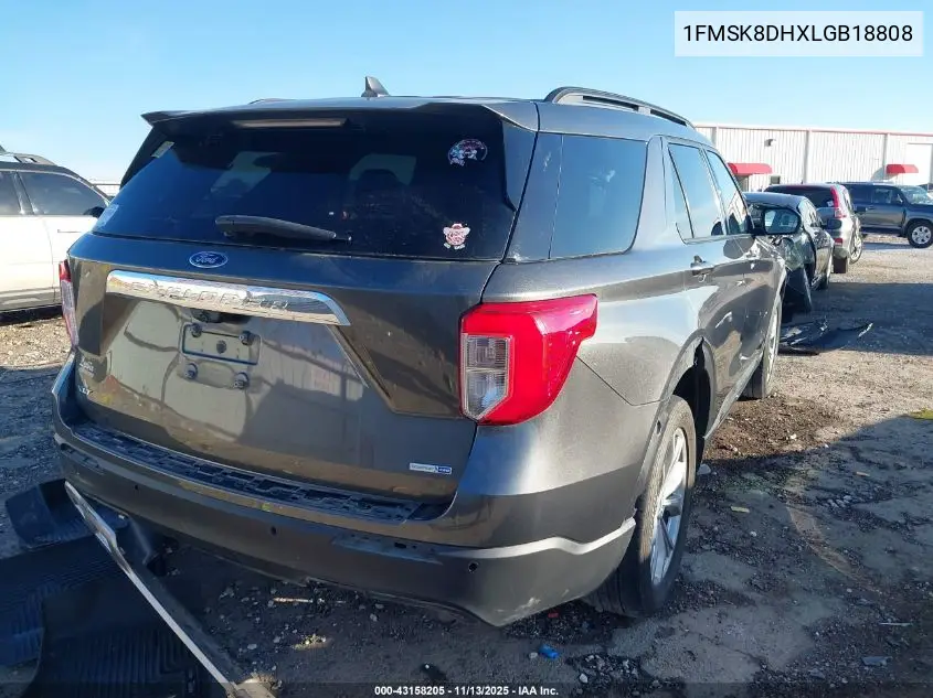 1FMSK8DHXLGB18808 2020 Ford Explorer Xlt