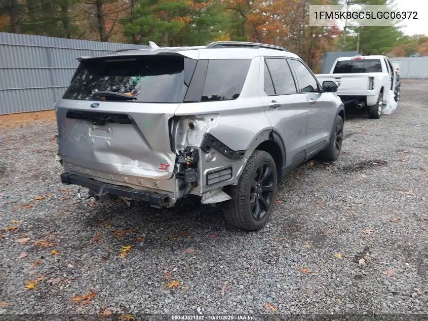 1FM5K8GC5LGC06372 2020 Ford Explorer St