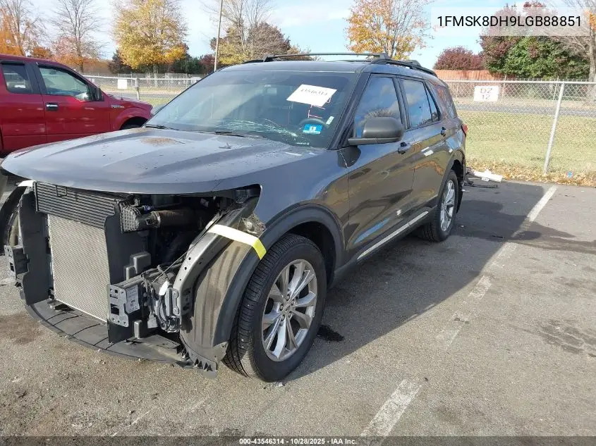 1FMSK8DH9LGB88851 2020 Ford Explorer Xlt