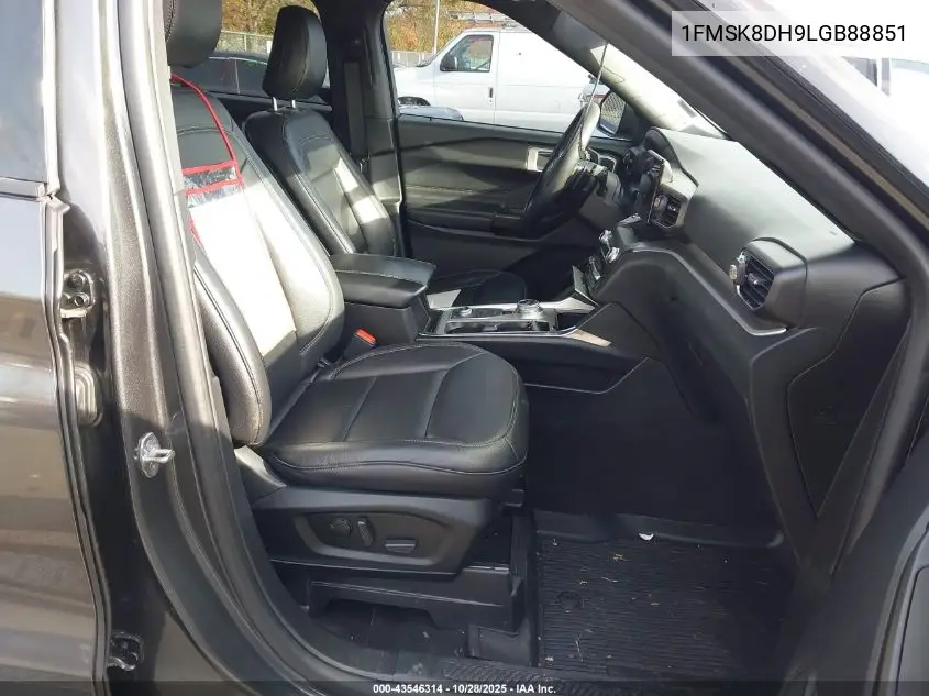 1FMSK8DH9LGB88851 2020 Ford Explorer Xlt