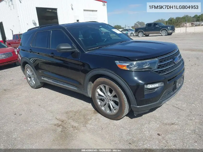 1FMSK7DH1LGB04953 2020 Ford Explorer Xlt
