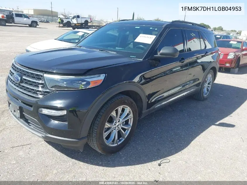 1FMSK7DH1LGB04953 2020 Ford Explorer Xlt