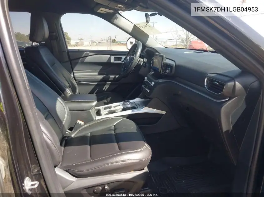 1FMSK7DH1LGB04953 2020 Ford Explorer Xlt