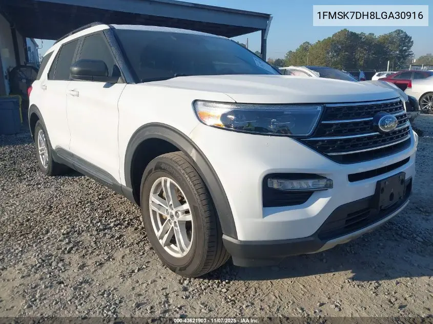 1FMSK7DH8LGA30916 2020 Ford Explorer Xlt