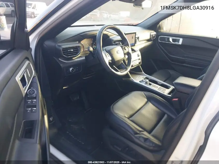 1FMSK7DH8LGA30916 2020 Ford Explorer Xlt